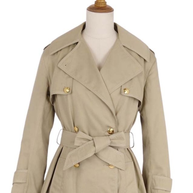 CELINE - セリーヌ コート トレンチコート 金ボタン コットン アウター