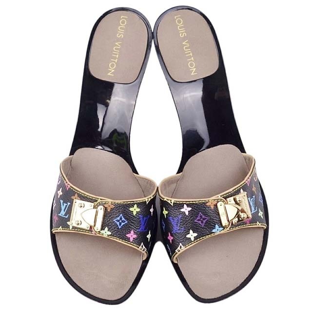 LOUIS VUITTON - ルイヴィトン サンダル マルチカラー モノグラム