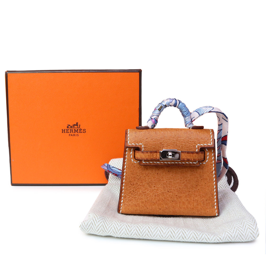 エルメス HERMES マイクロケリー ピッグスキン チャーム