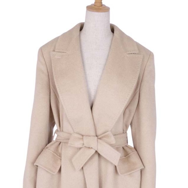 Max Mara - 極美品 マックスマーラ Max Mara コート ベルト付き ロング