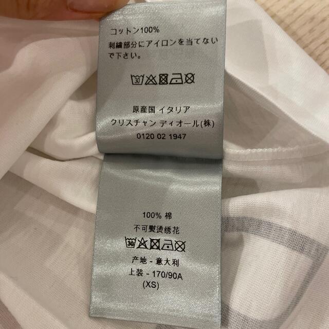 DIOR HOMME - ＊DIOR HOMME 白Tシャツ B22ロゴ 蜂マーク XS＊の通販 by