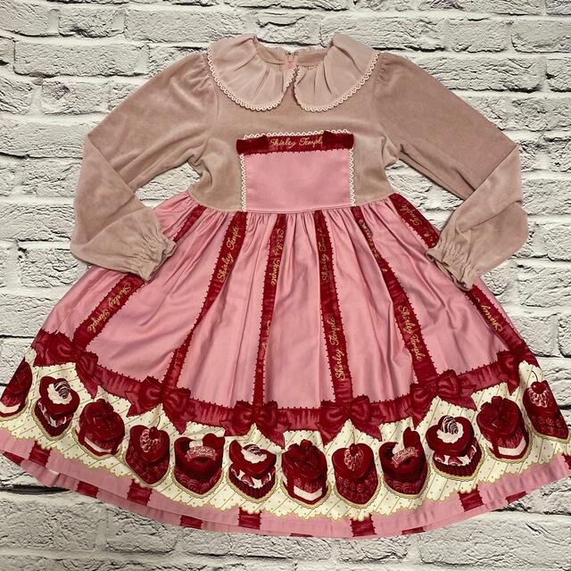 新品未使用タグ付き♡シャーリーテンプル♡うさぎタフタコートぴんく