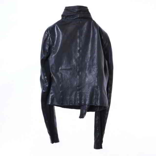 Rick Owens - Rick Owens ハイネック ドレープ ジャケットの通販 by