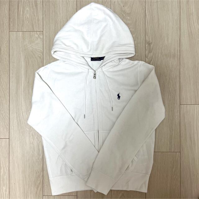 POLO RALPH LAUREN - ポロ ラルフローレン パーカー ホワイト 白