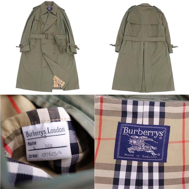 BURBERRY - Vintage バーバリー コート トレンチコート メンズ 英国製