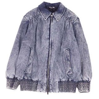 MIU MIU - ミュウミュウ デニムジャケット ブルゾン ケミカル