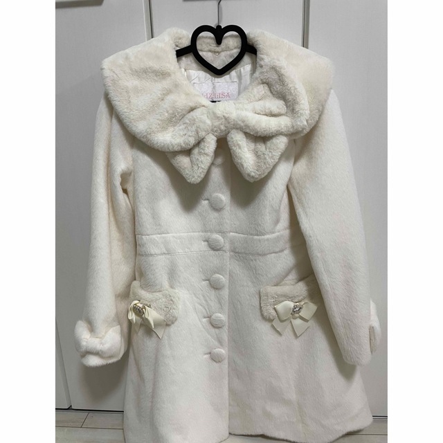 LIZ LISA - リズリサLIZLISA 襟リボンファーコートの通販 by はるる's