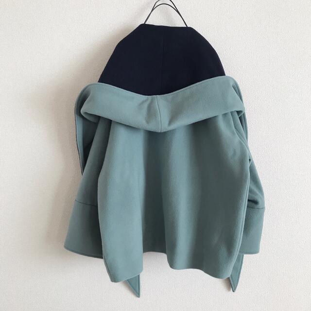 Drawer - ヨリ yori フードリバショートコート 美品の通販 by shop