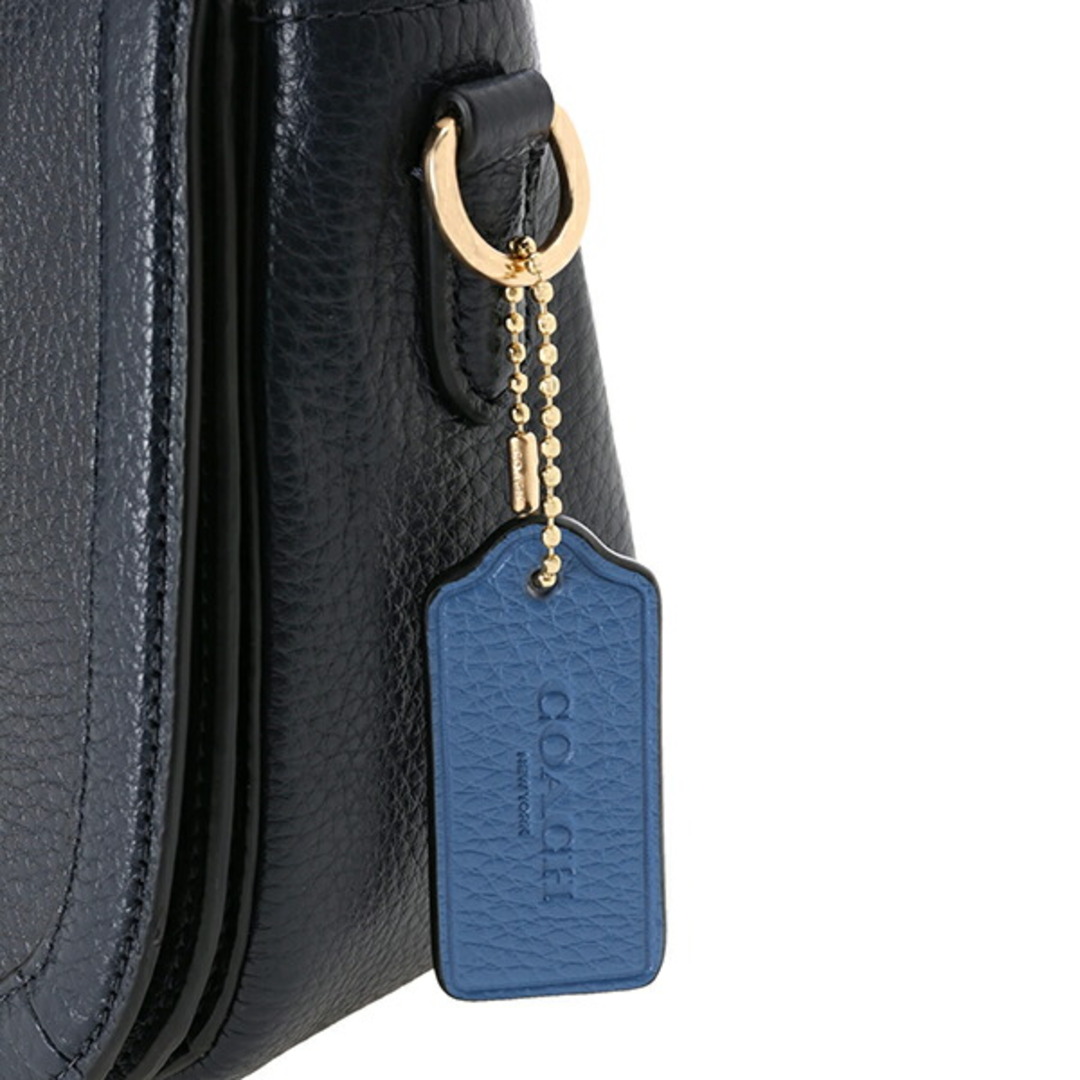COACH - 新品 コーチ COACH ショルダーバッグ サドル バッグ ネイビー