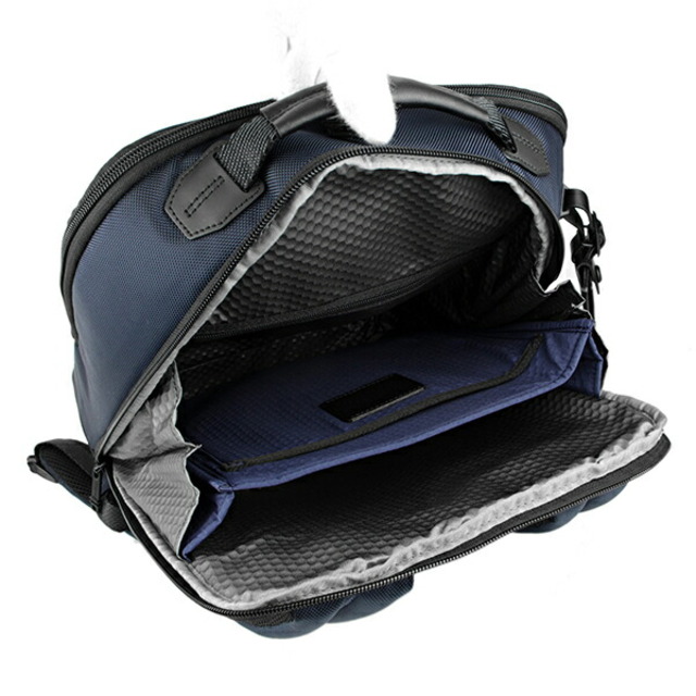 TUMI - 新品 トゥミ TUMI リュックサック アルファブラボー ネイビーの