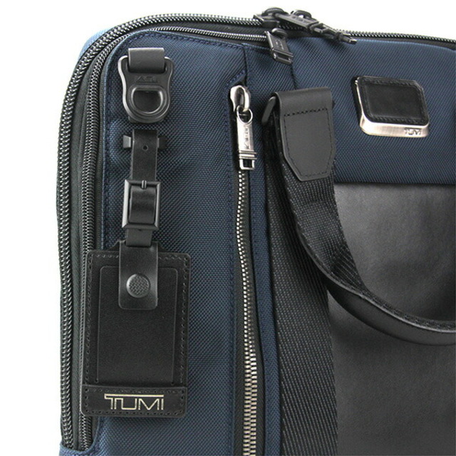 TUMI - 新品 トゥミ TUMI ブリーフケース アルファブラボー ネイビーの