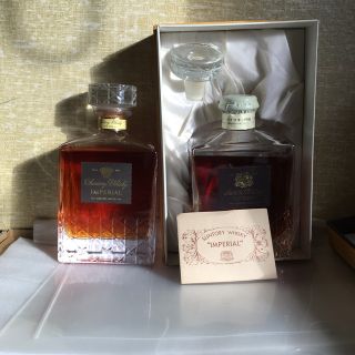 サントリーウイスキーインペリアル2本の通販 by ミキハウス｜ラクマ