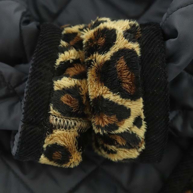 LAVENHAM - ラベンハム BRUNDON FUR 裏地レオパード キルティング