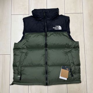 THE NORTH FACE（ダウンベスト ・ グリーン・カーキ/緑色系）のフリマ