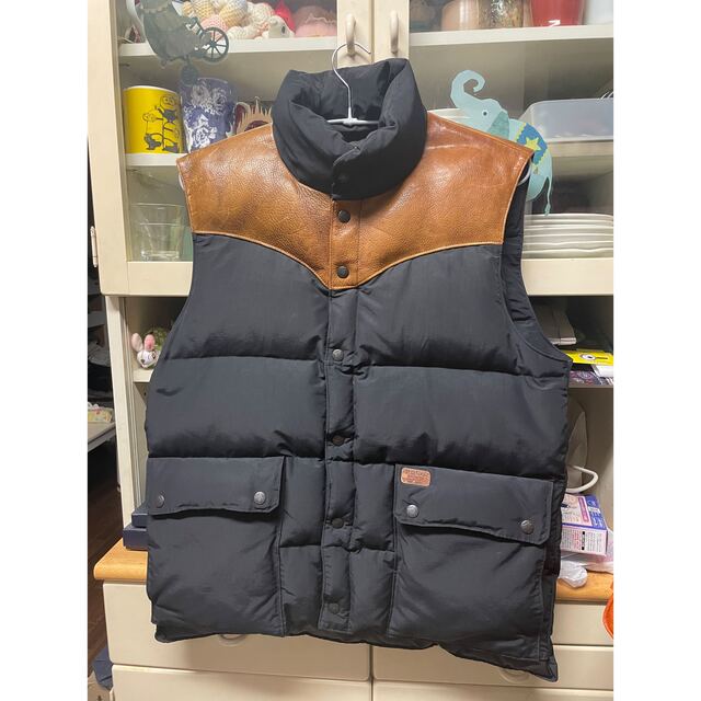 POLO RALPH LAUREN - 希少 90s polo Ralph Lauren ダウンベスト レザー