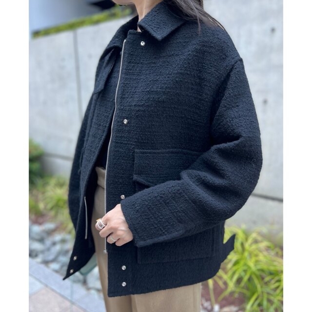 STUNNING LURE - スタニングルアー♡ループツイードブルゾンの通販 by