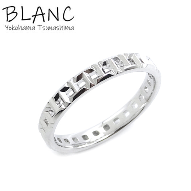 Tiffany & Co. - ティファニー T トゥルー ナロー リング K18 ホワイト