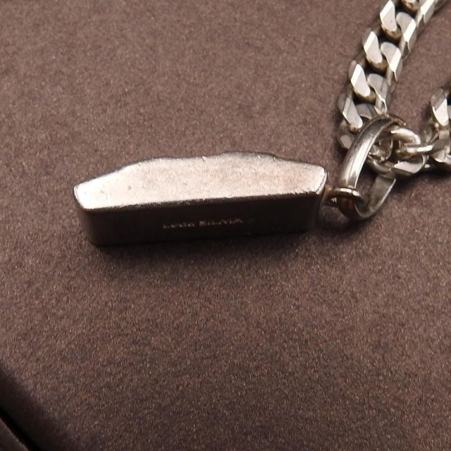 レダシルマ 喜平 She 上位モデル チェツク柄 ネックレス ダイヤ1Pの