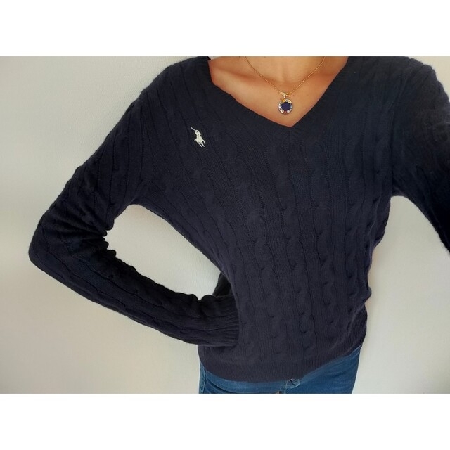 POLO RALPH LAUREN - 大人気！即完売！カシミヤウール！！ケーブル