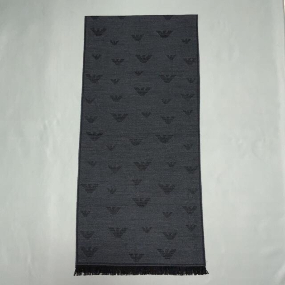 EMPORIO ARMANI - イタリア製 EMPORIO ARMANIスカーフウール混紡 ジャ