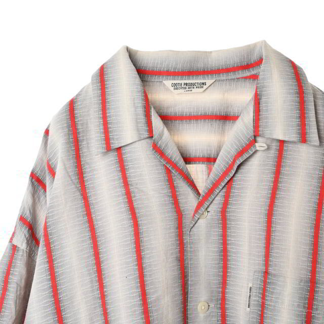 COOTIE - COOTIE ストライプ オープンカラー シャツの通販 by CYCLE