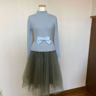 M'S GRACY（ニット/セーター ・ ブルー・ネイビー/青色系）のフリマ