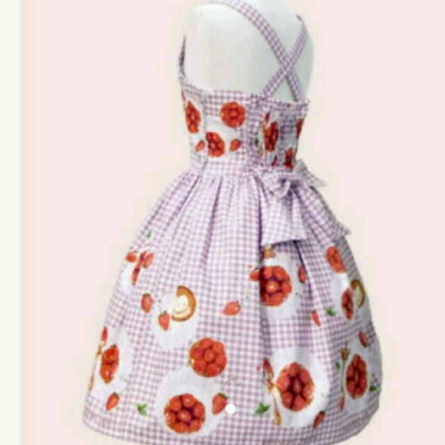 Innocent World - 【新品】イノセントワールド 苺タルト柄jsk