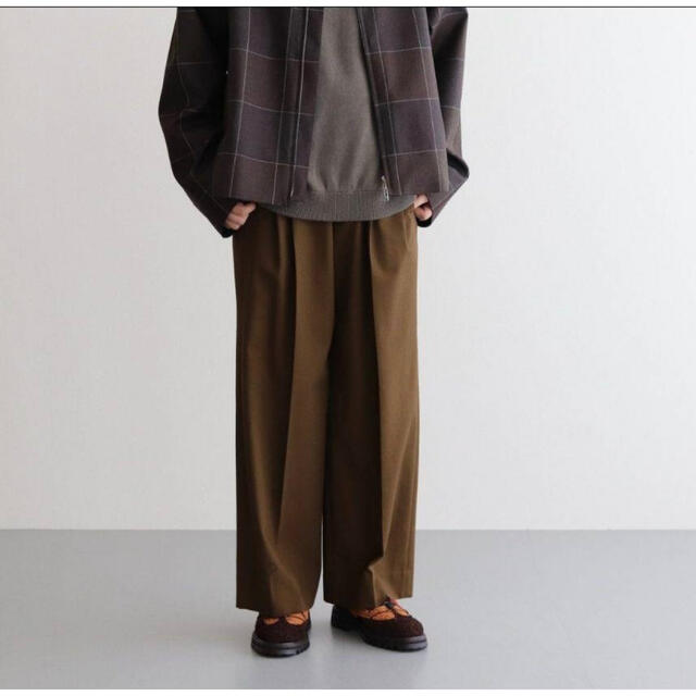 YOKE - YOKE 2TUCK WIDE GURKHA TROUSERSの通販 by わたる's shop