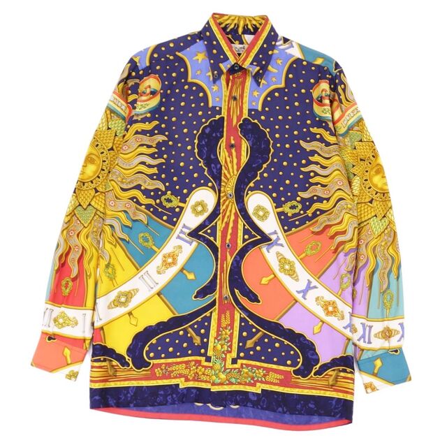 HERMES - 極美品 エルメス HERMES シャツ ロングスリーブ CARPE DIEM