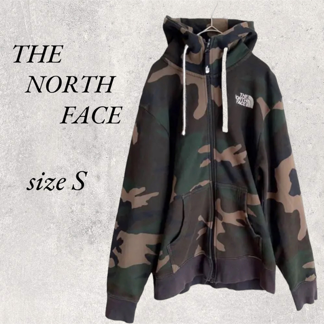 THE NORTH FACE - THE NORTH FACE 迷彩パーカー size Sの通販 by