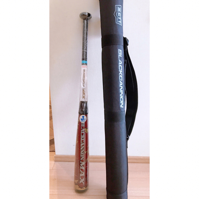 ZETT ゼット ブラックキャノンマックス バットケース 84センチ 720g