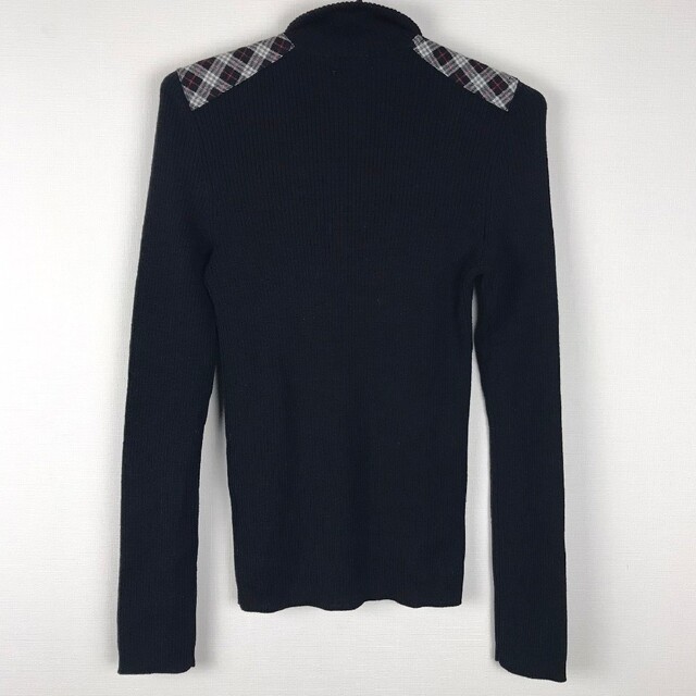 BURBERRY BLUE LABEL - 美品 BURBERRY BLUE LABEL 長袖ニット ブラック