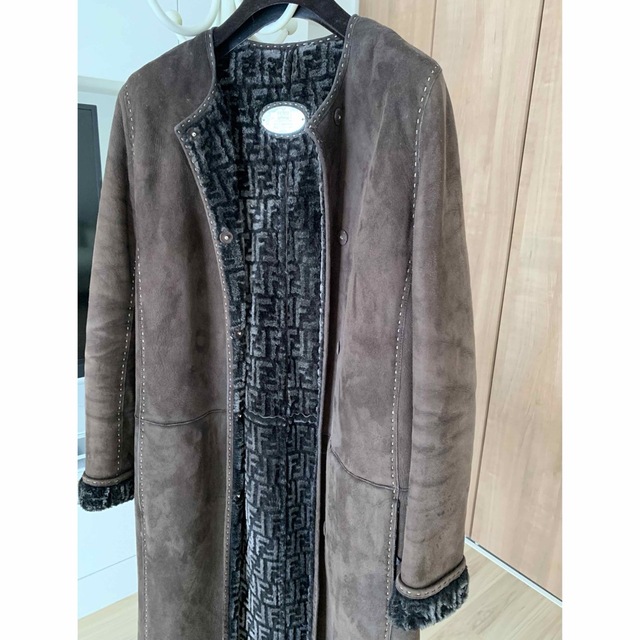 FENDI - FENDI フェンディムートンロングコートの通販 by マル's shop