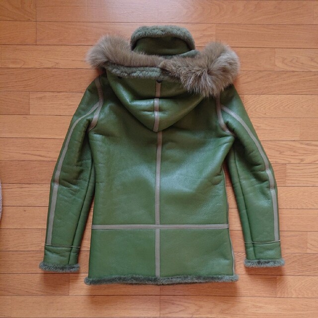 AKM - 超美品 最高級 AKM リアルムートンジャケット B-7 本革 メンズ