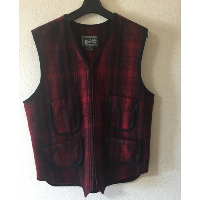 WOOLRICH - ウールリッチ ベスト チェック 美品の通販 by heta0656's