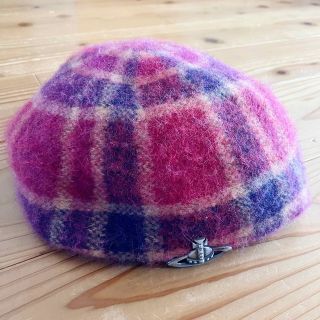 Vivienne Westwood（ハンチング/ベレー帽 ・ ピンク/桃色系）のフリマ