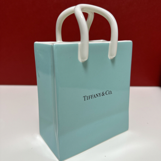Tiffany & Co. ショッピングバッグ型花器 ティファニー ショッピング