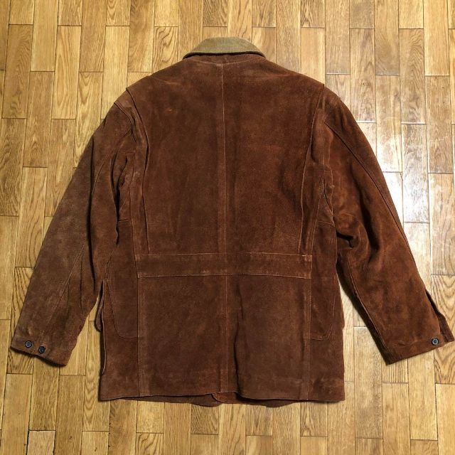 Golden Bear - 90s USA製 GOLDEN BEAR スエード ジャケット レザー 茶