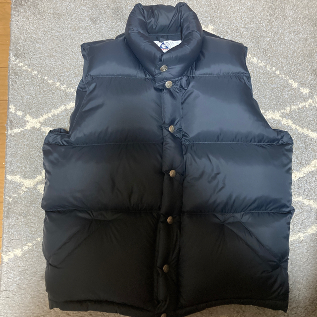 りんご アパルトモンジェリー ダウンベスト ネイビー 完売☆L