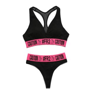 FR2 - FR2 梅 エフアールツー Bra and Thong Set 下着セットの通販 by