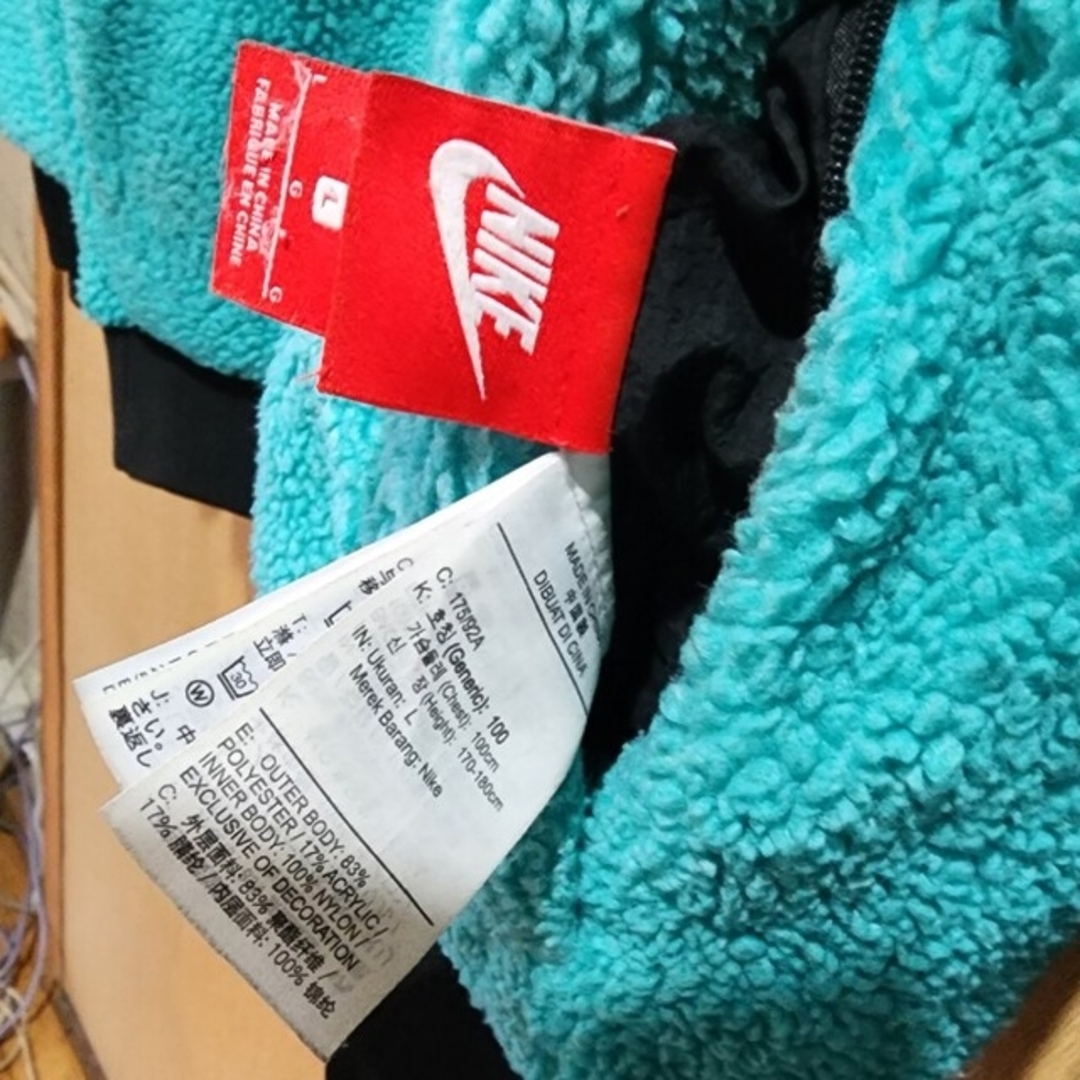 NIKE - Lサイズ ナイキ ビッグスウォッシュ リバーシブル ボア