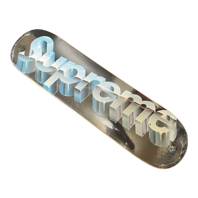 Supreme スケボーデッキ シュプリーム立体ロゴ Supreme スケボーデッキ