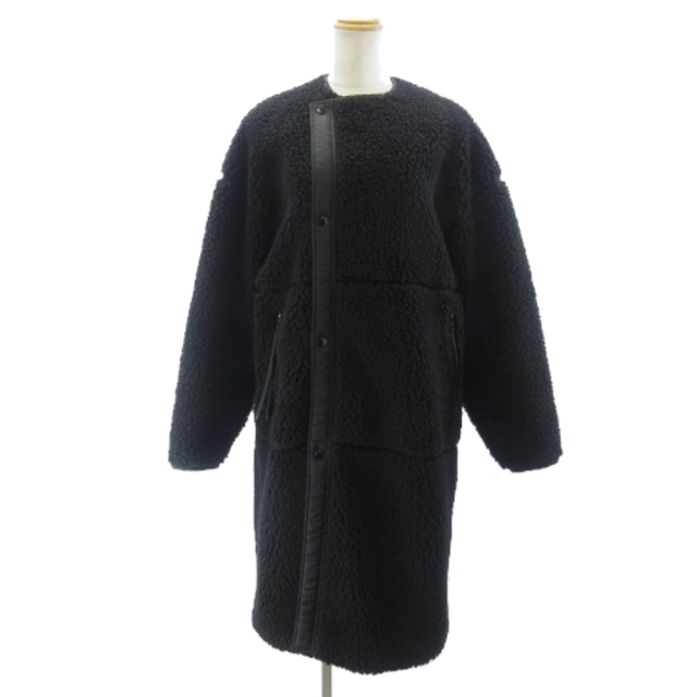 HYKE - ハイク 21AW 212-17175 012 ボア ロングコート フリース 1の