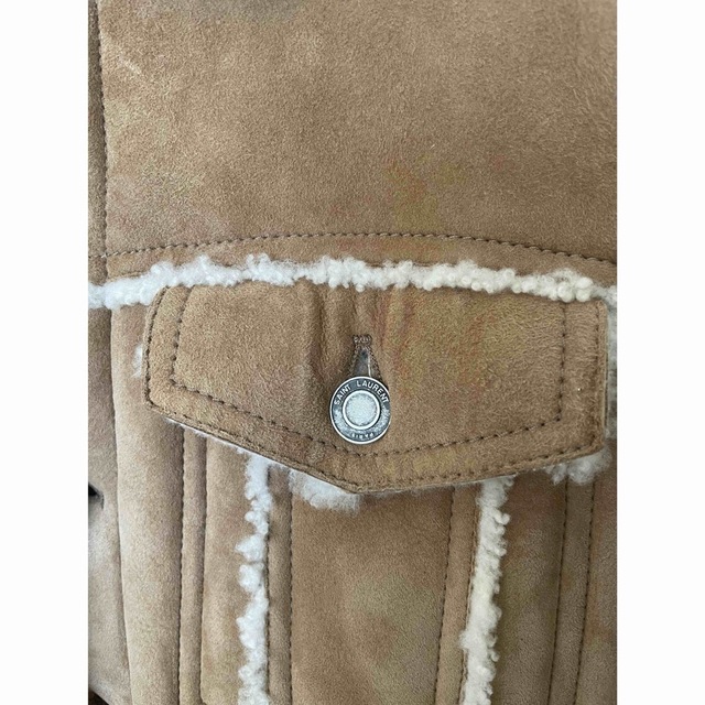 SAINT LAURENT - 【新品】サンローラン ムートンジャケット 44の通販
