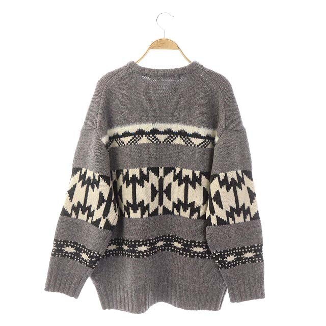 FRAMeWORK - フレームワーク 22AW ジャガードZIPカーディガン 長袖