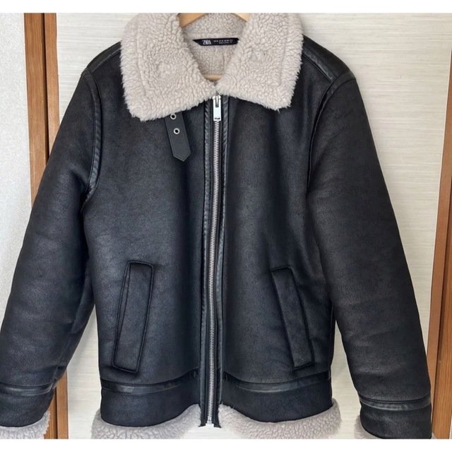 ZARA - ZARA ダブルフェイスジャケット Lの通販 by わっしょい｜ザラ