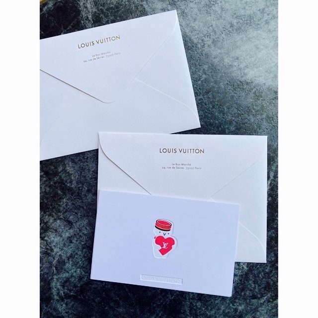 LOUIS VUITTON - ルイヴィトンギフトカード2枚セット2022 AW新作新品未