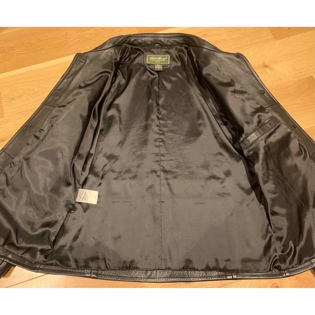 Eddie Bauer - エディーバウアー カーコート レザージャケット 本革