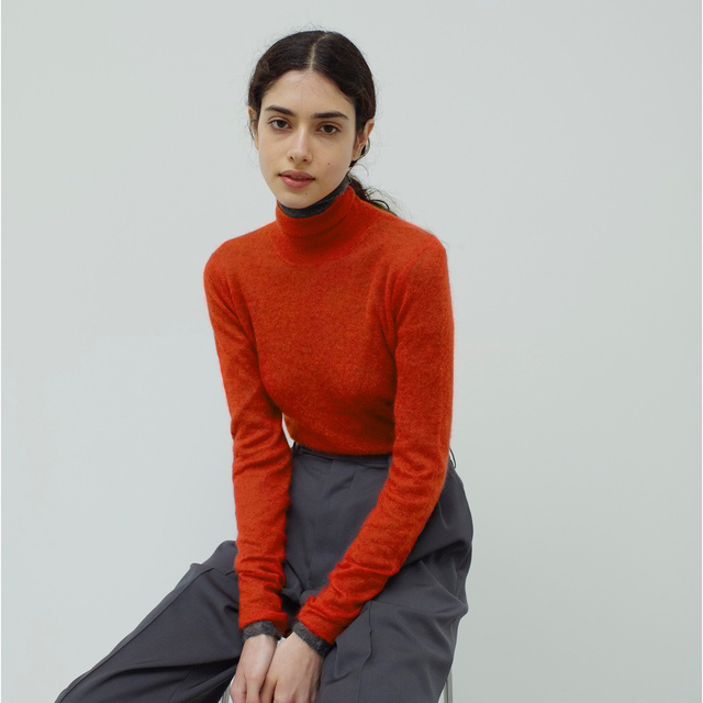 AURALEE - 試着のみ【AURALEE】オーラリー モヘアシアーニット