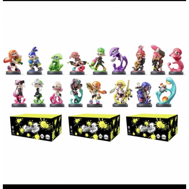 amiibo フィギュアセット 17個セット スプラトゥーン ゼノブレイド